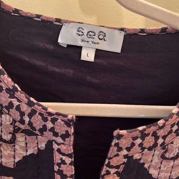 Sea New York Quilted sleeve top - Picture 6 of 7